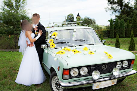 Firma na wesele: Fiat 125p 1500c L67