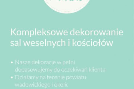 Firma na wesele: MoreLove.pl