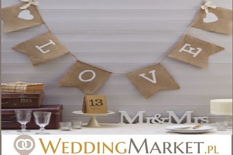 Firma na wesele: WeddingMarket: dekoracje ślubne