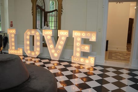 Firma na wesele: Love Miłość Napis 3D