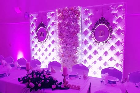 Firma na wesele: DEKORACJA ŚWIATŁEM LED