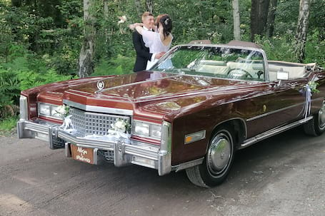 Firma na wesele: Cadillac Eldorado 1975 Klima6osobowy