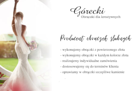Firma na wesele: Firma Jubilerska "Górecki"