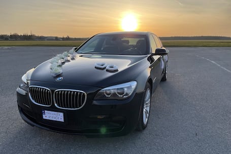 Firma na wesele: BMW 750LI (prezydencka, silnik V8)