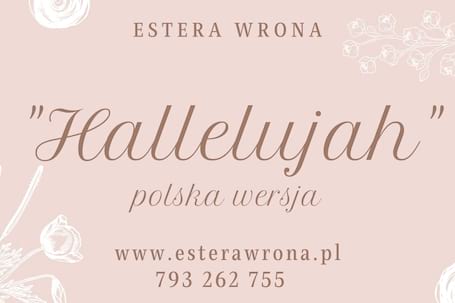 Firma na wesele: Anielski głos -Estera Wrona