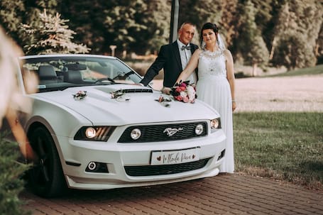 Firma na wesele: Ford mustang cabrio coupe