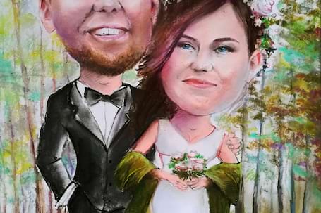 Firma na wesele: Karykaturzysta na wesele pomorskie