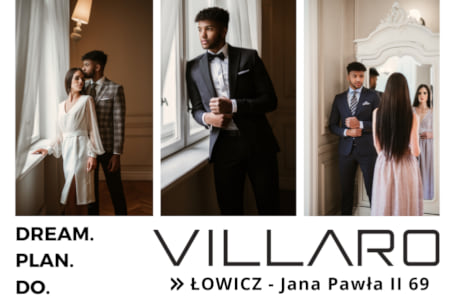 Firma na wesele: VILLARO Moda Męska Łowicz