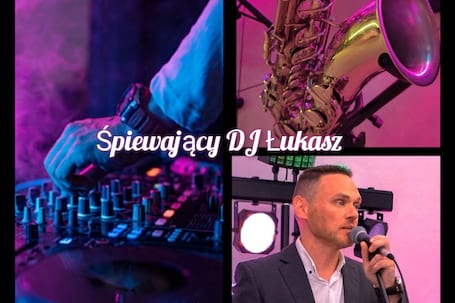 Firma na wesele: Śpiewający DJ Łukasz + saksofon
